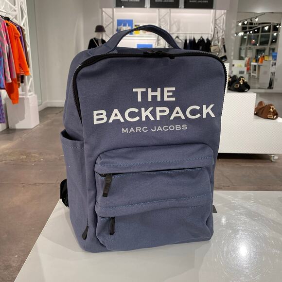 Last 2‼️Marc Jacobs Canvas Backpack H301M06SP21 & Receipt - Picture 1 of 16